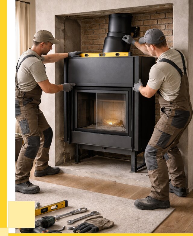 Установка каминных топок в Сергиеве Посаде под ключ от 18421 р. | ЭриданСгп