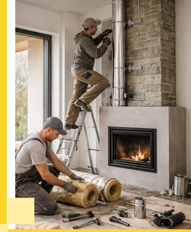 Монтаж дымоходов для каминов в Сергиеве Посаде от 15351 р. ЭриданСгп