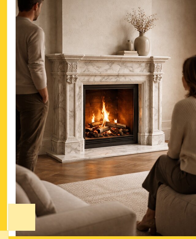 Мраморные камины под ключ в Сергиеве Посаде от 255850 р. | ЭриданСгп