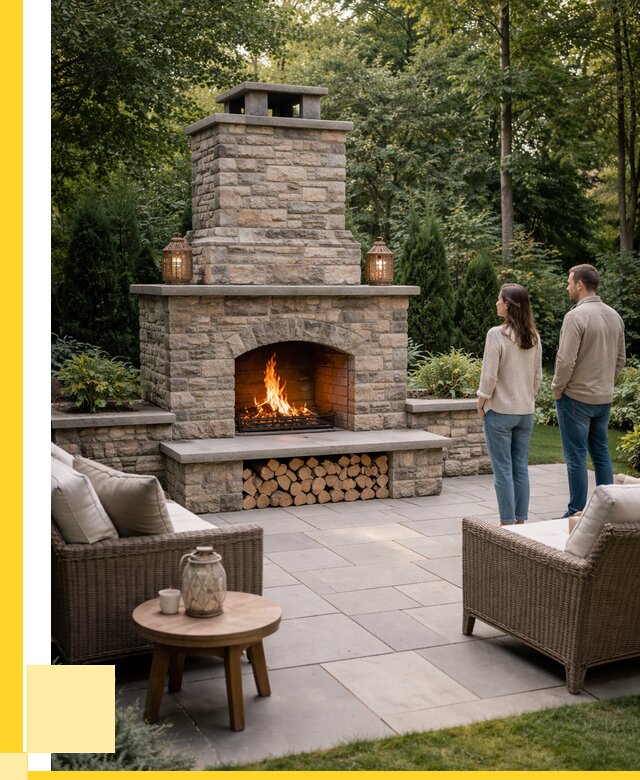 Уличные камины из кирпича в Сергиеве Посаде от 153510 р. | ЭриданСгп