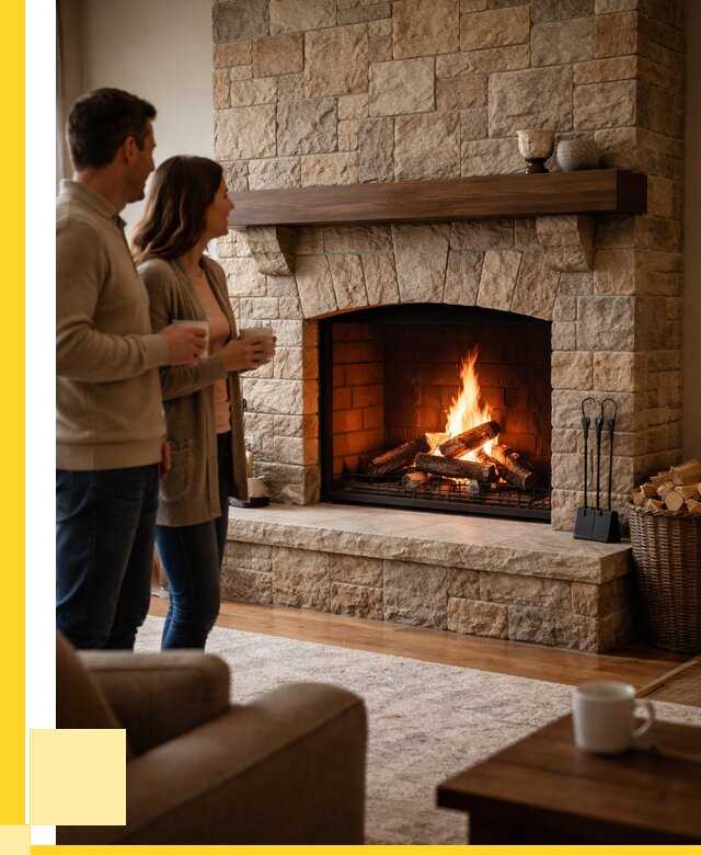 Каменные камины на заказ в Сергиеве Посаде от 184212 р. | ЭриданСгп