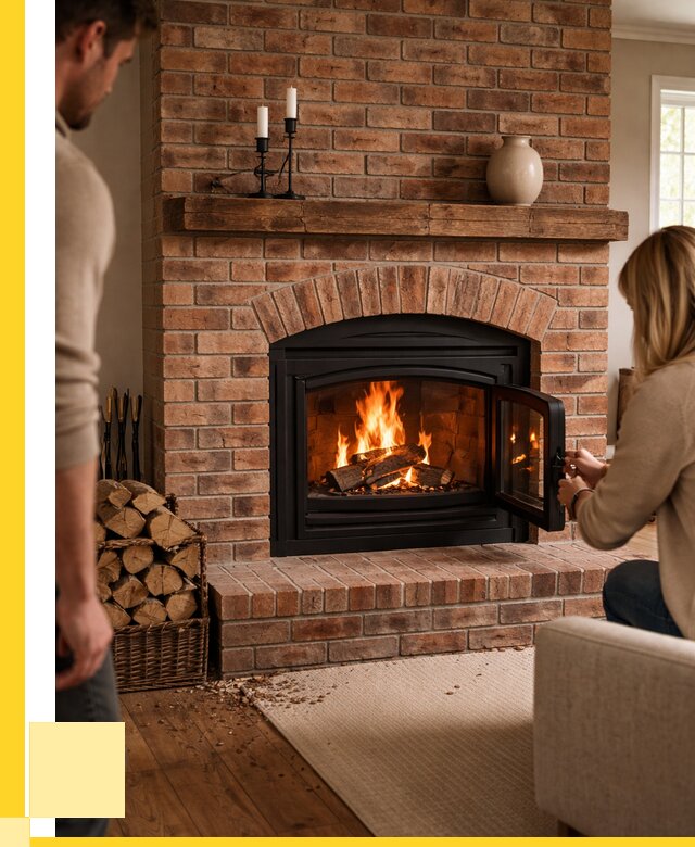 Кирпичные камины под ключ в Сергиеве Посаде от 153510 р. | ЭриданСгп