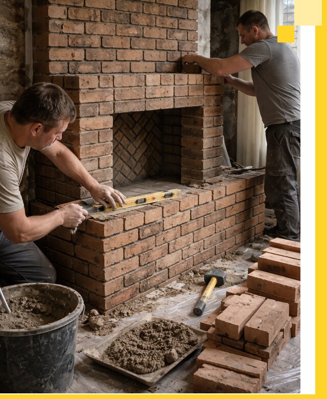 Изготовление и установка кирпичных каминов в Сергиеве Посаде