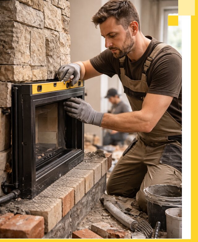 Дровяные камины под ключ в Сергиеве Посаде: монтаж, обустройство