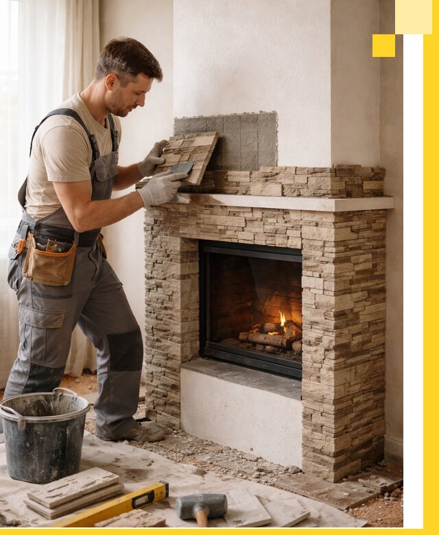 Изготовление и монтаж каминов для дома под ключ в Сергиеве Посаде