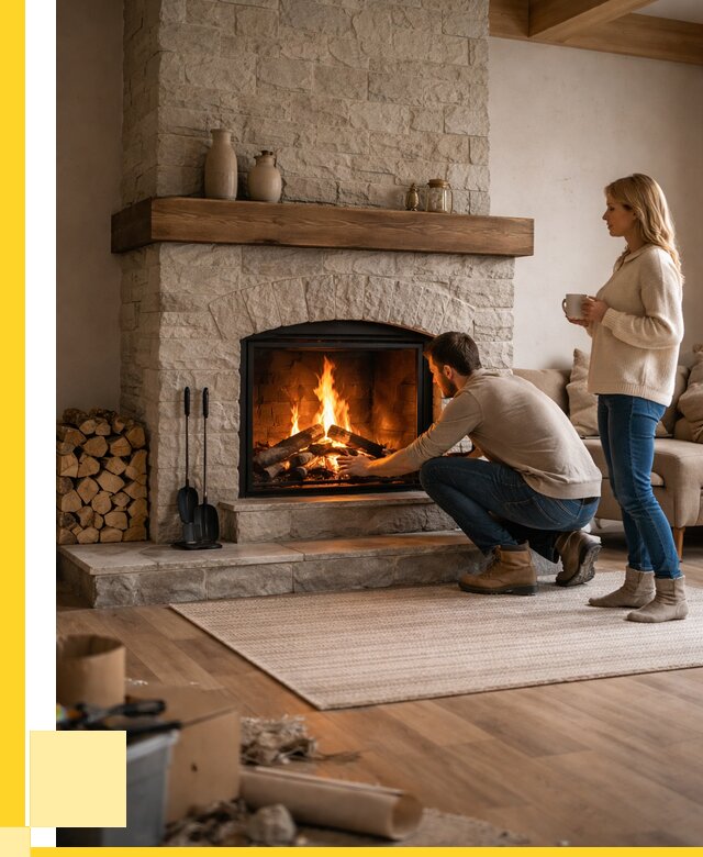 Камины для загородного дома в Сергиеве Посаде от 358190 р., ЭриданСгп