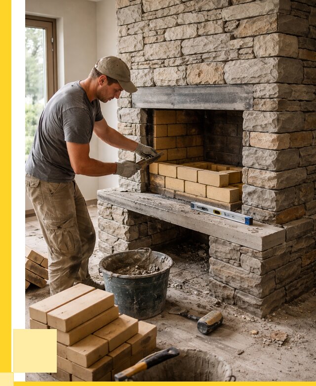 Кладка каминов и камина в Сергиеве Посаде от 25585 р. ЭриданСгп