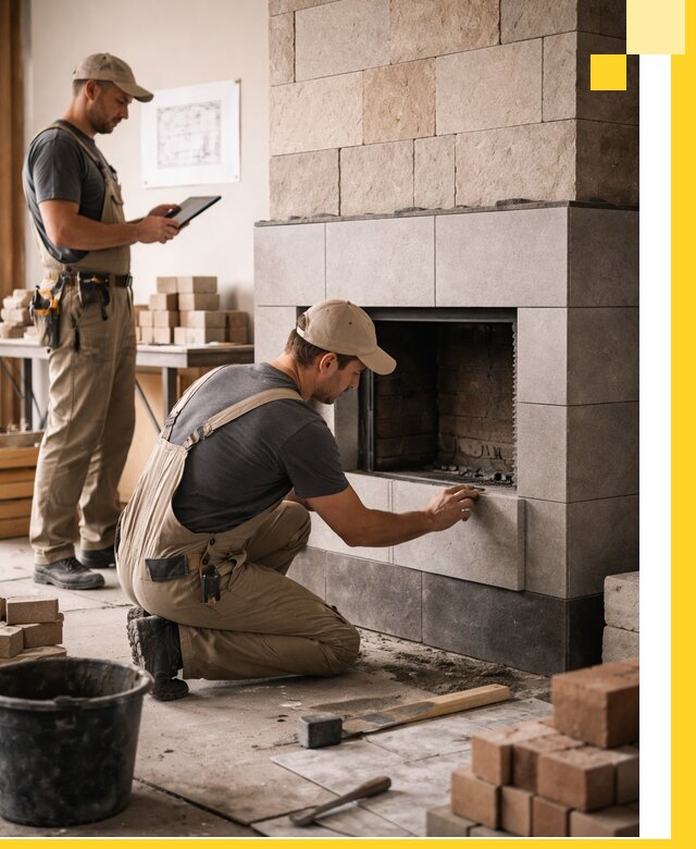 Индивидуальные проекты каминов и каминных систем в Сергиеве Посаде