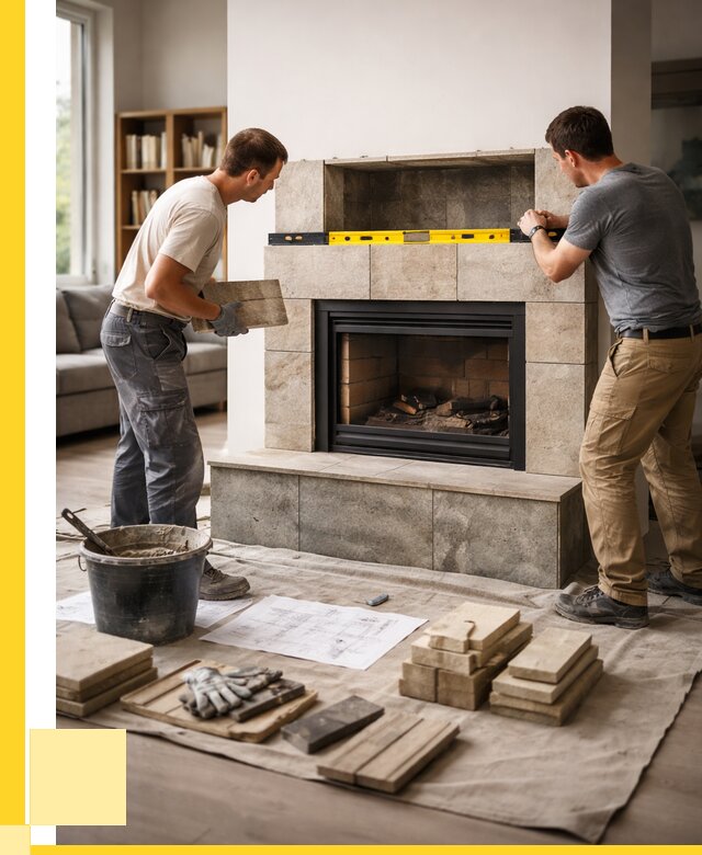 Монтаж каминов и установка в Сергиеве Посаде от 46053 р. | ЭриданСгп