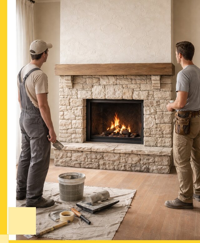 Отделка каминов в Сергиеве Посаде от 6652 р. под ключ | ЭриданСгп