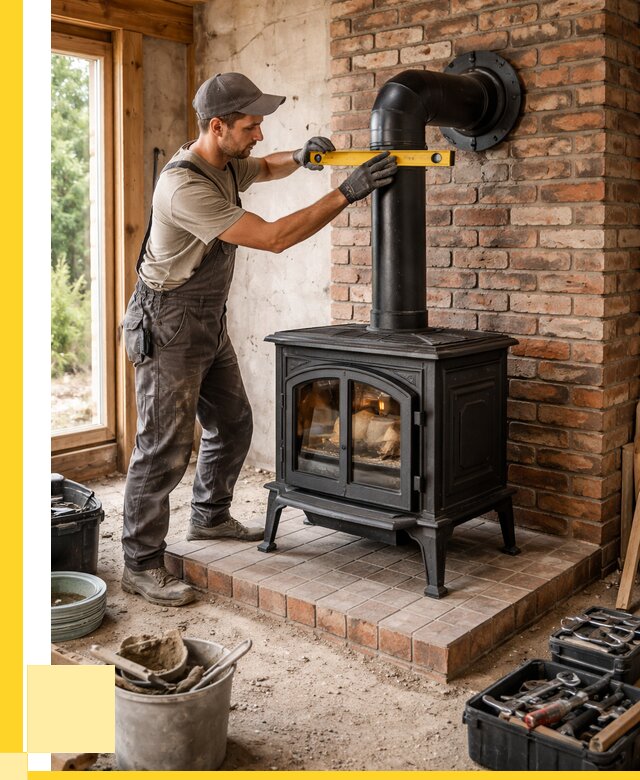 Монтаж печей установка банной печи в Сергиеве Посаде от 15351 р. | ЭриданСгп