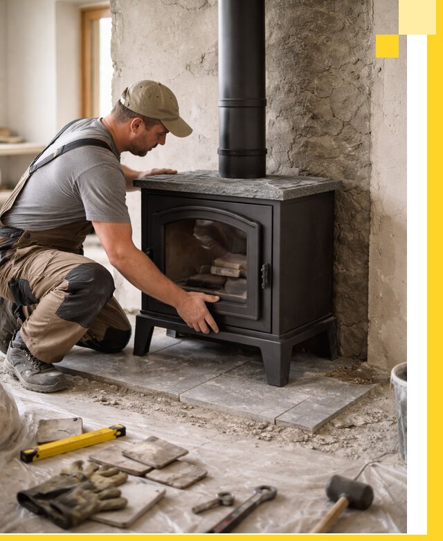 Профессиональный монтаж печей и каминов в Сергиеве Посаде под ключ