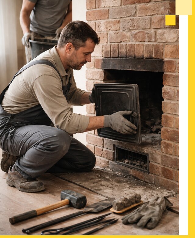 Ремонт печей в Сергиеве Посаде с гарантией качества и безопасности