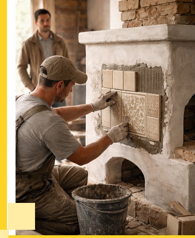 Отделка печей и банных печей в Сергиеве Посаде от 35819 р. | ЭриданСгп