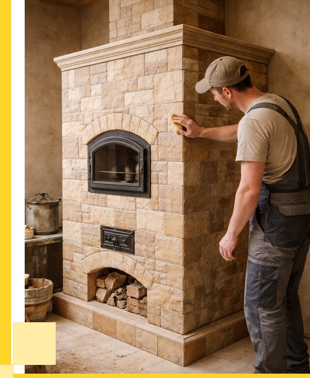 Облицовка печей в Сергиеве Посаде от 4605 р. под ключ | ЭриданСгп