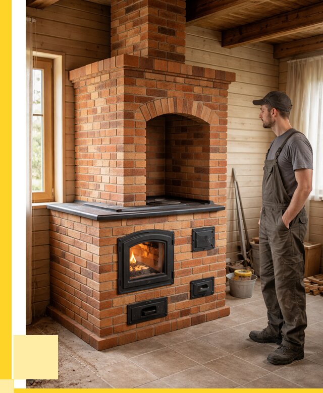 Кирпичные печи в Сергиеве Посаде: купить от 153510 р. | ЭриданСгп