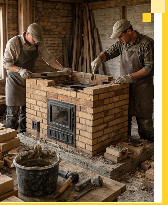 Изготовление и установка варочных печей под ключ в Сергиеве Посаде