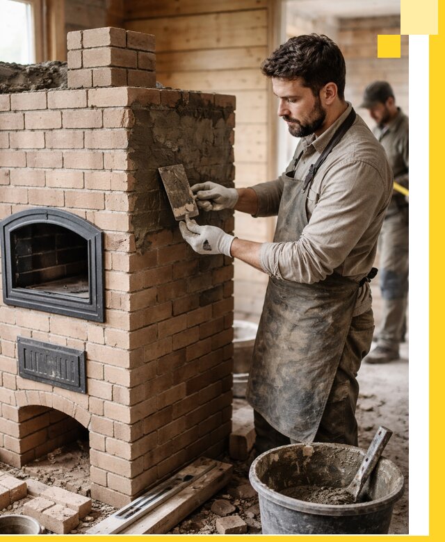 Изготовление и установка печей-шведок под ключ в Сергиеве Посаде