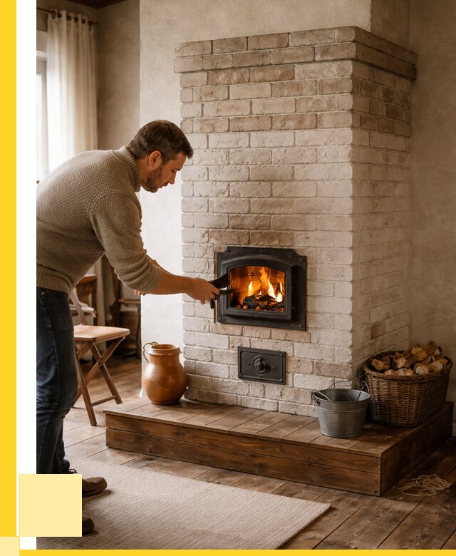 Печь голландка из кирпича в Сергиеве Посаде от 86989 р. | ЭриданСгп