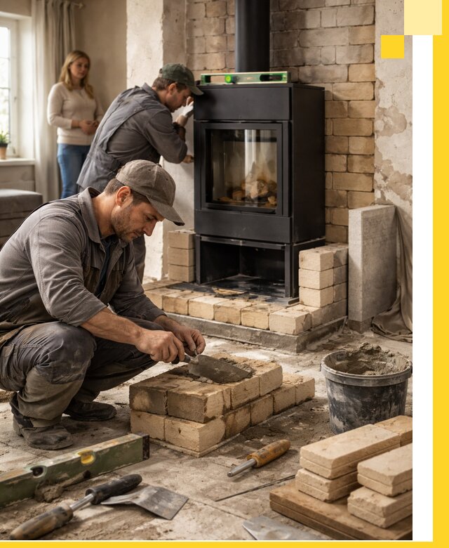 Печи и камины под ключ: проект, установка в Сергиеве Посаде