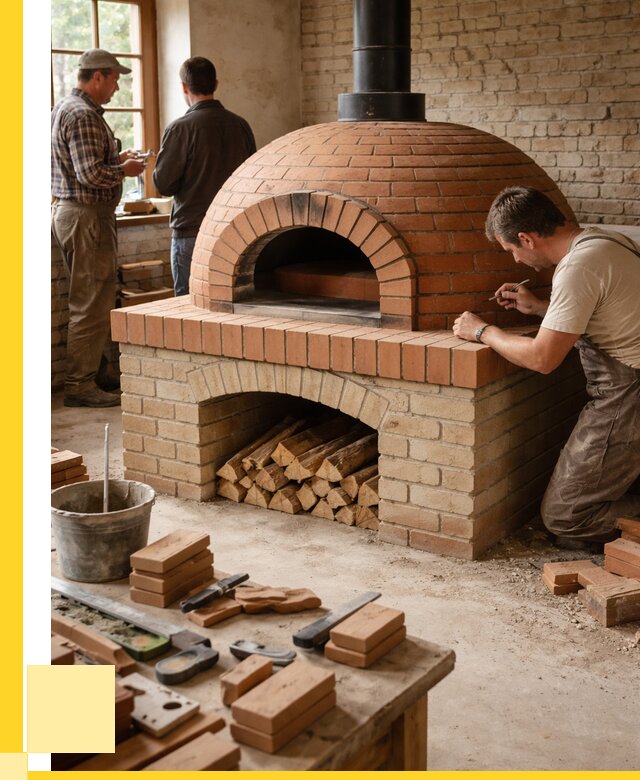 Помпейская печь дровяная для пиццы в Сергиеве Посаде | ЭриданСгп от 204680 р.