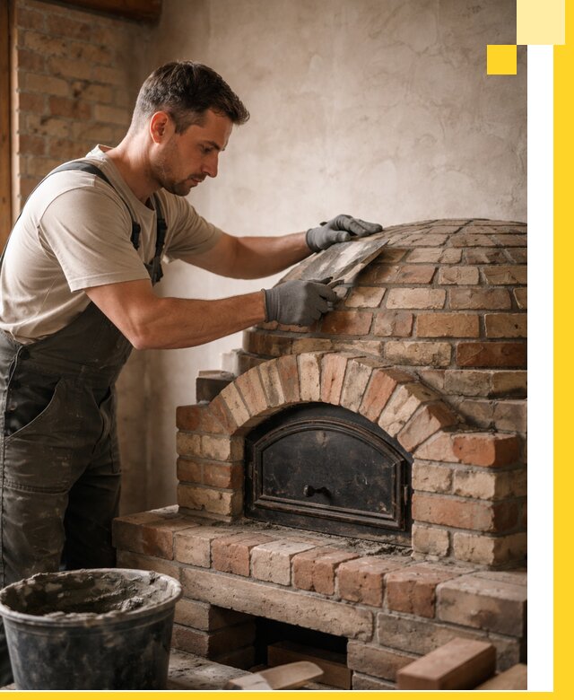 Изготовление и монтаж помпейских печей на заказ в Сергиеве Посаде