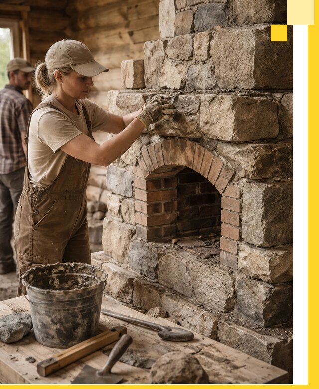 Каменные печи на заказ и монтаж в Сергиеве Посаде, долговечные решения