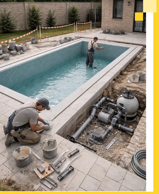 Строительство бассейнов под ключ в Сергиеве Посаде: проекты и монтаж