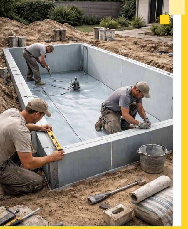 Профессиональный монтаж бассейнов под ключ в Сергиеве Посаде с гарантией