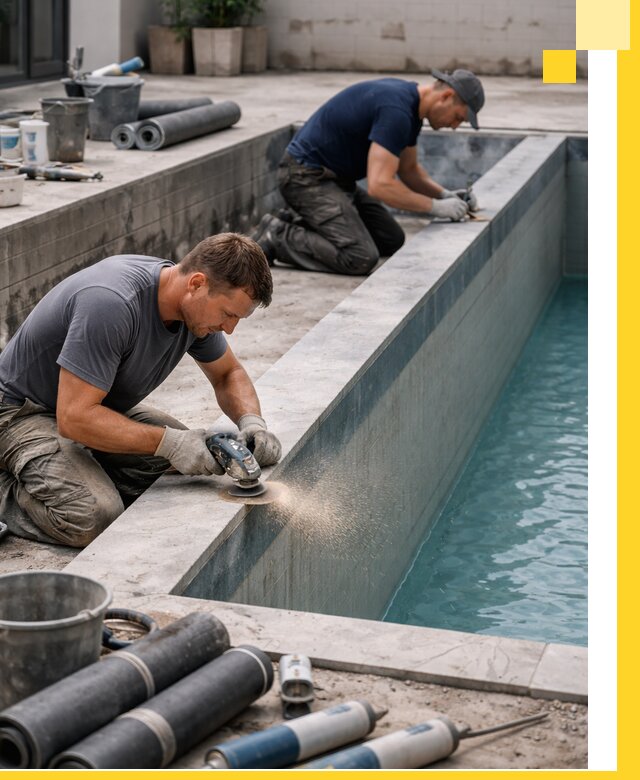 Профессиональный ремонт бассейнов под ключ в Сергиеве Посаде