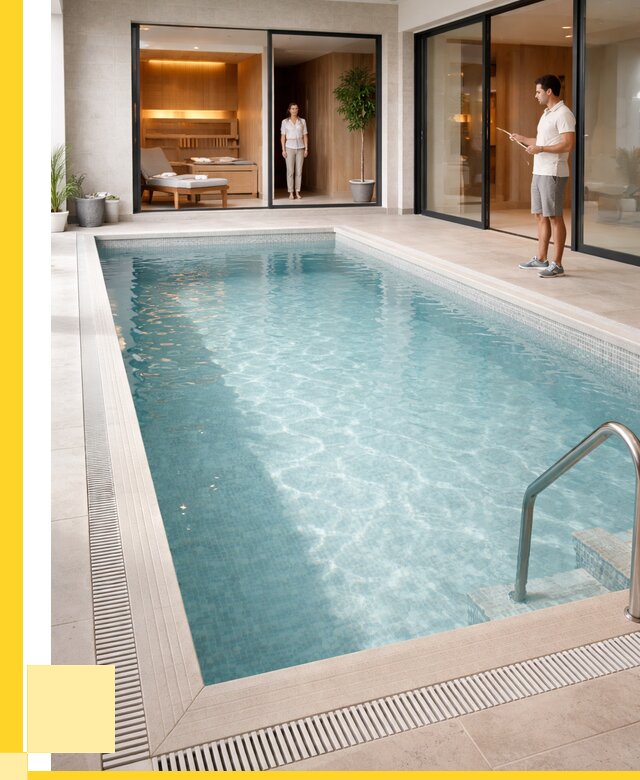 Отделка бассейна пленкой ПВХ в Сергиеве Посаде от 3582 р. - ЭриданСгп