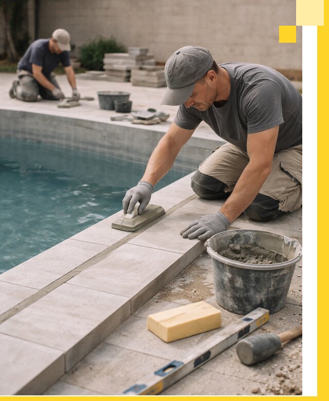 Отделка бассейнов в Сергиеве Посаде: декоративная отделка и гидроизоляция