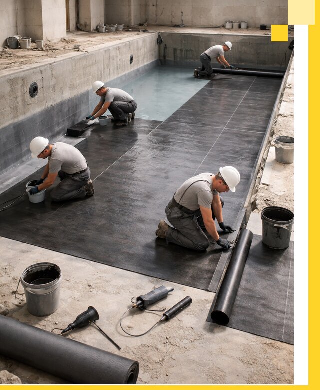 Профессиональная гидроизоляция бассейнов и чаш в Сергиеве Посаде под ключ