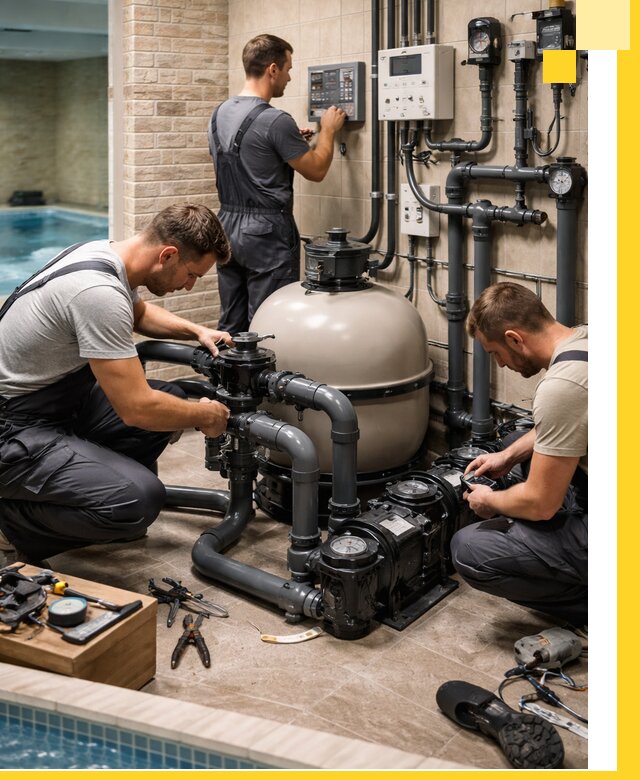 Комплексное оборудование для бассейнов под ключ в Сергиеве Посаде