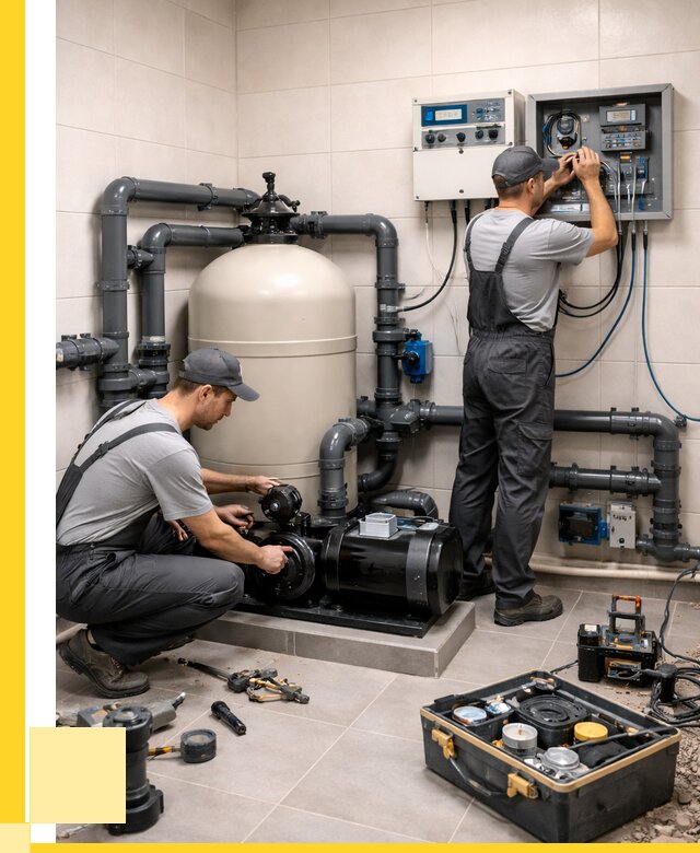 Монтаж оборудования для бассейнов в Сергиеве Посаде от 40936 р. | ЭриданСгп