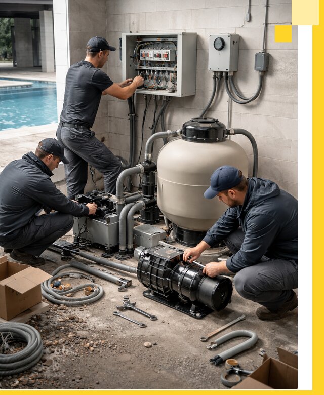 Профессиональный монтаж оборудования для бассейнов в Сергиеве Посаде