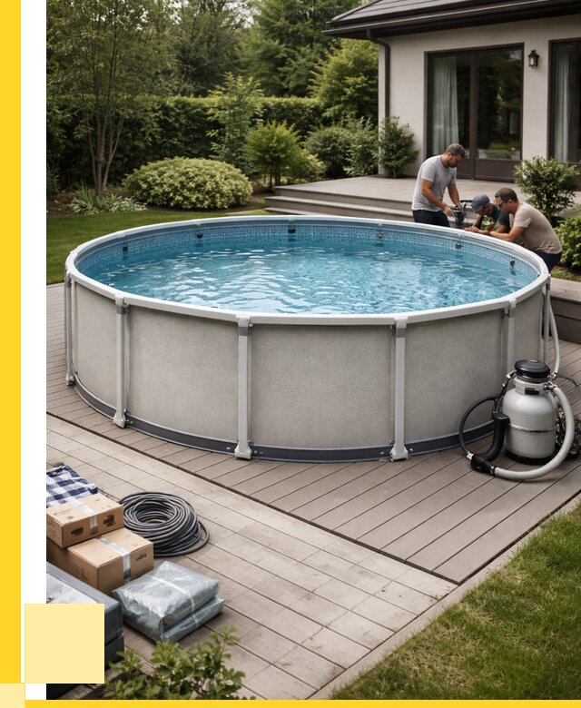 Купить каркасные бассейны в Сергиеве Посаде от 46053 р. | ЭриданСгп