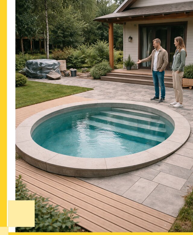 Бассейн на даче под ключ в Сергиеве Посаде от 204680 р., ЭриданСгп