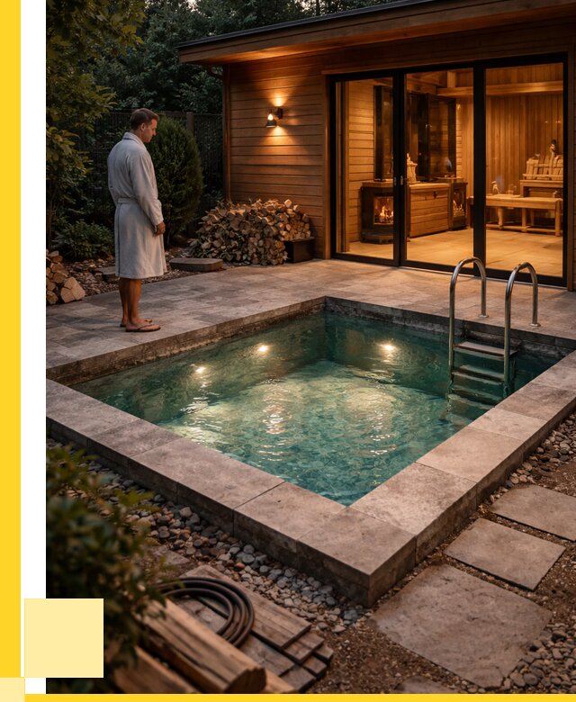 Бани с бассейном под ключ в Сергиеве Посаде от 97223 р. | ЭриданСгп