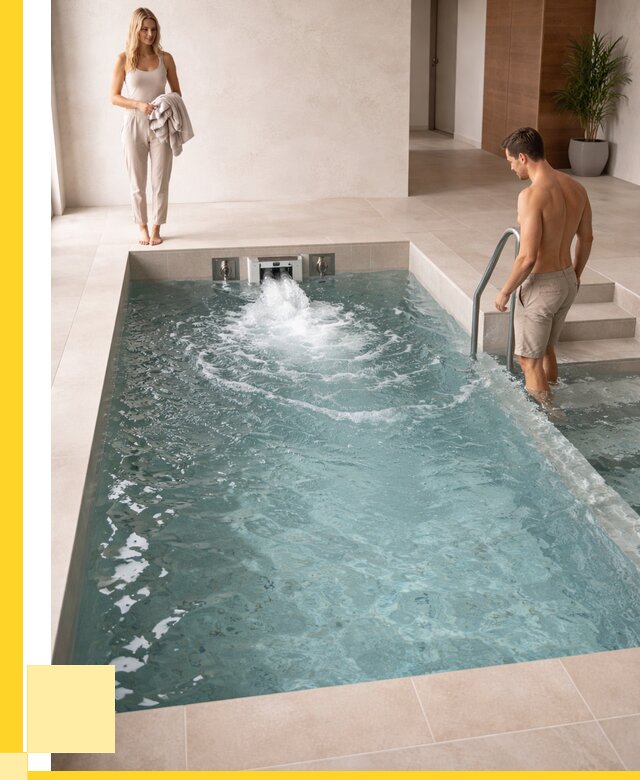 Бассейн с противотоком в Сергиеве Посаде от 255850 р. | ЭриданСгп