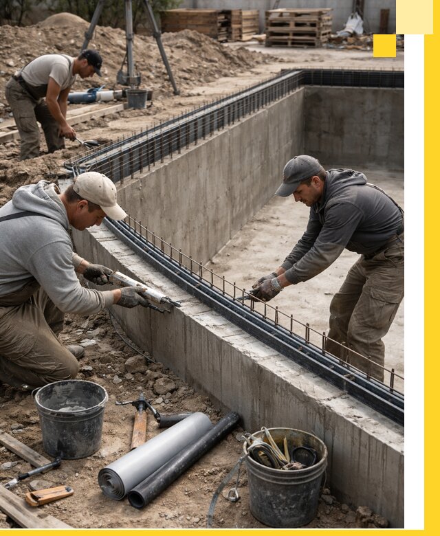 Качественный монтаж чаши бассейна в Сергиеве Посаде под ключ с гарантией