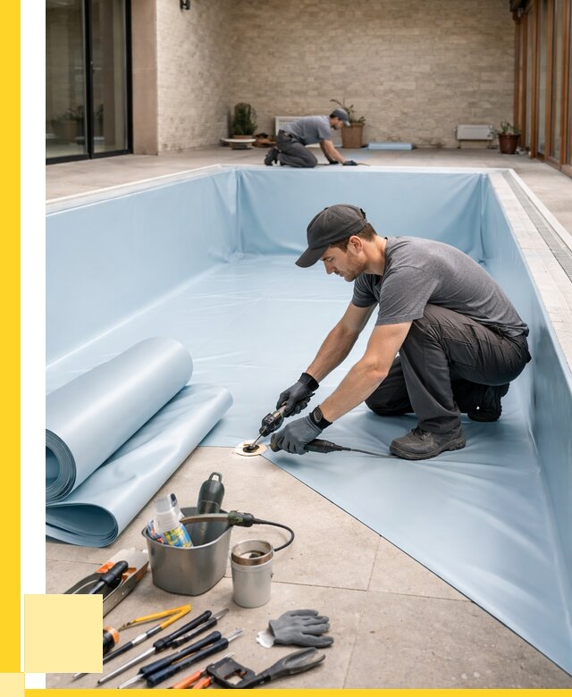 Пленка ПВХ для бассейнов в Сергиеве Посаде от 2559 р. | ЭриданСгп