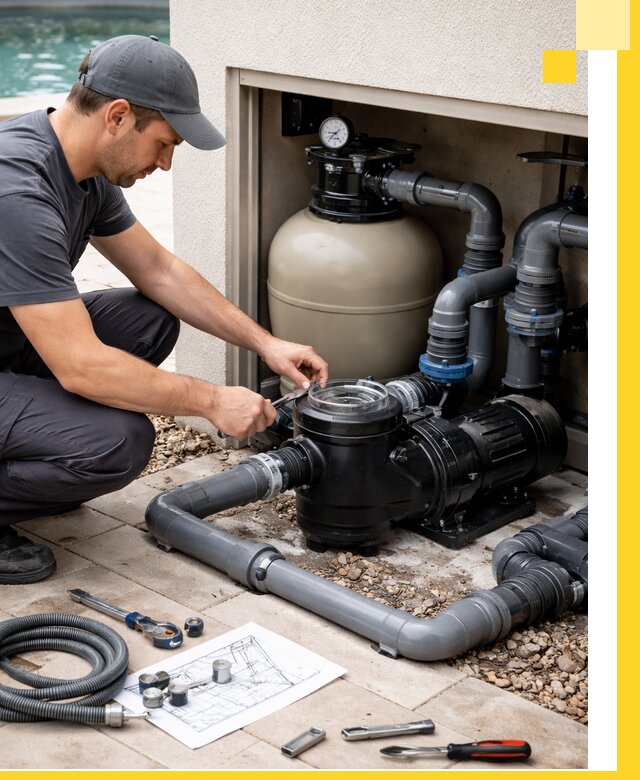 Поставка, монтаж и сервис насосов для бассейнов в Сергиеве Посаде