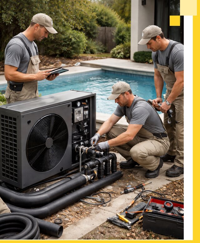 Проектирование и установка тепловых насосов для бассейнов в Сергиеве Посаде