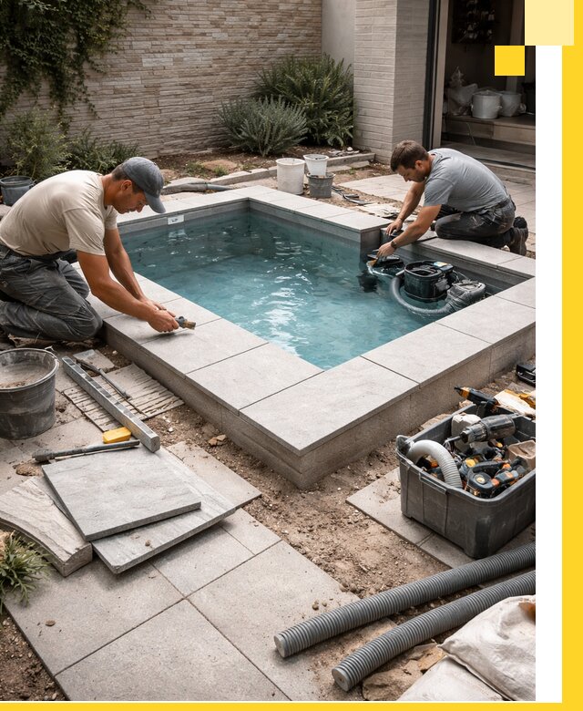 Мини бассейны под ключ в Сергиеве Посаде, дизайн и установка