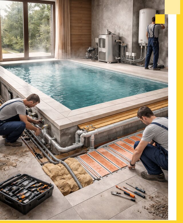 Проектирование и строительство тёплых бассейнов в Сергиеве Посаде