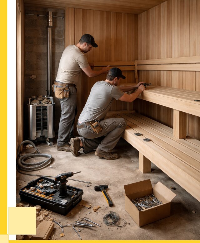 Монтаж саун под ключ в Сергиеве Посаде от 122808 р. | ЭриданСгп