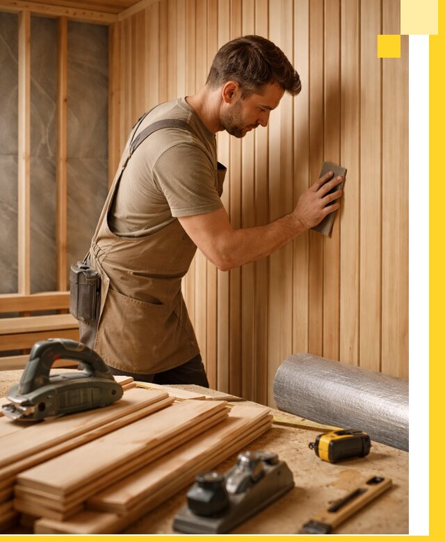 Профессиональная отделка саун и парных под ключ в Сергиеве Посаде