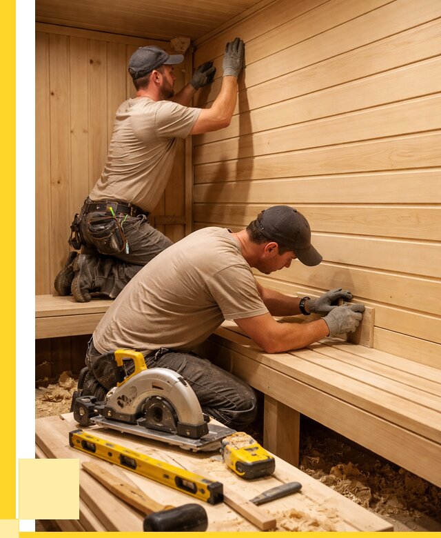 Обшивка саун вагонкой в Сергиеве Посаде от 2559 р. | ЭриданСгп