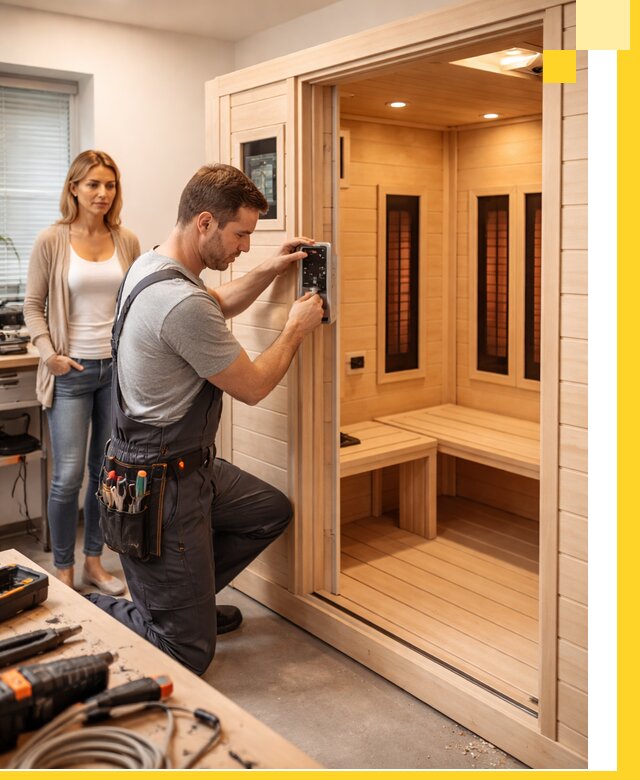 Инфракрасные сауны под ключ в Сергиеве Посаде продажа и установка